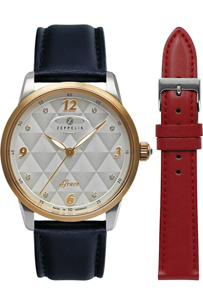 Zeppelin Ceas de damă 7349-1n_set, cuarț, 36mm, 5ATM