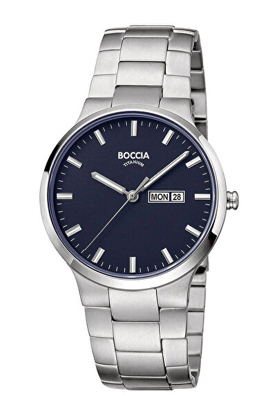 Boccia Ανδρικό ρολόι Boccia 3649-02, Quartz, 39mm, 5ATM