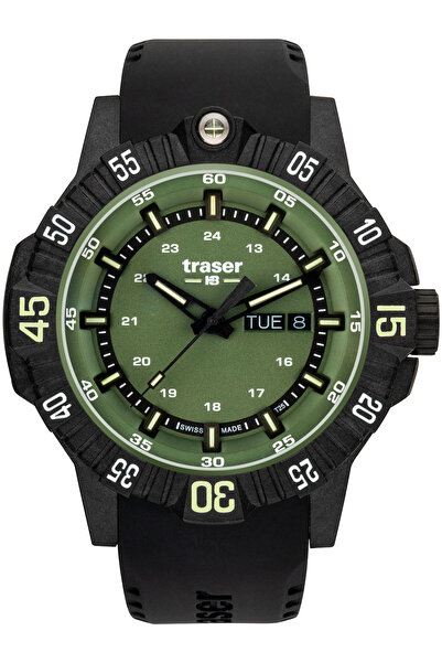 Traser H3 Ανδρικό Ρολόι Traser 110727, Quartz, 46mm, 20ATM
