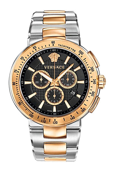 Versace Ανδρικό ρολόι Versace VFG100014, Quartz, 44mm, 5ATM