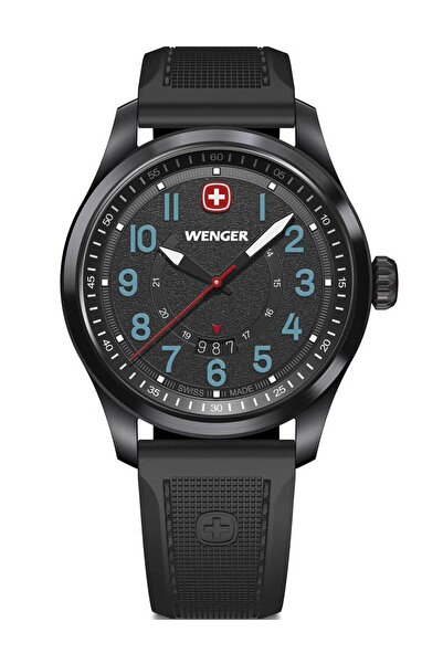 Wenger Ανδρικό ρολόι Wenger 01.0541.127, Quartz, 43mm, 10ATM