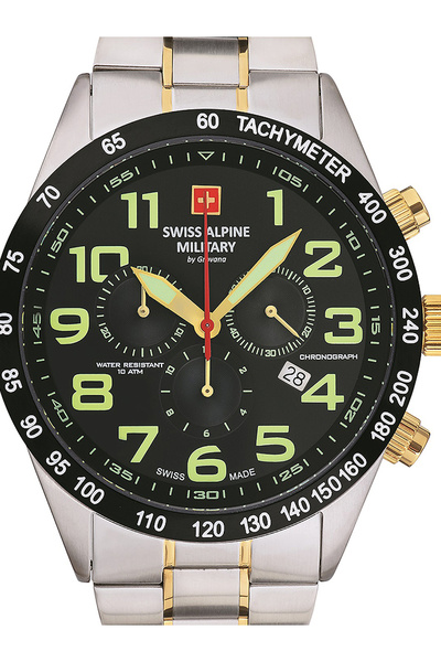 Swiss Alpine Military Ceas bărbați Swiss Military 70.479.147, cuarț, 45 mm, 1...