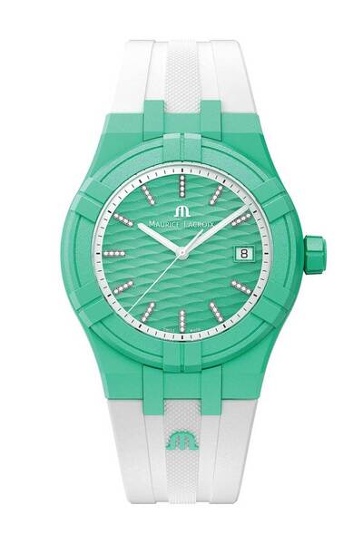 Maurice Lacroix Ladies Watch Maurice Lacroix AI2008-CCCC1-3A0-0, Quartz, 40mm, 10ATM