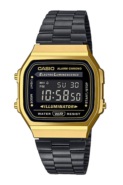 Casio Ceas de damă A168WEGB-1BEF, cuarț, 36mm, 3ATM