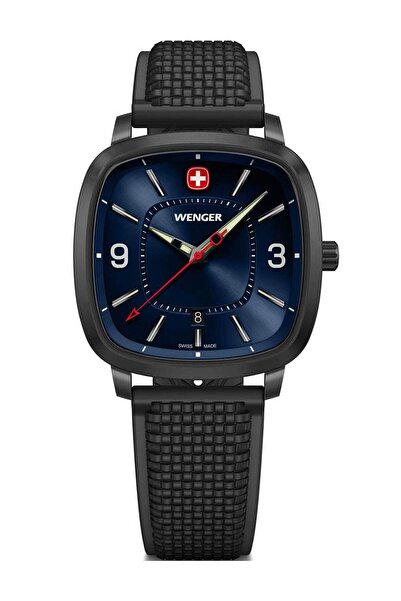 Wenger Ανδρικό ρολόι Wenger 01.1921.112, Quartz, 37mm, 5ATM