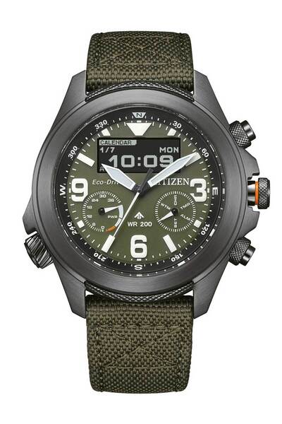 Citizen Ceas bărbătesc JV1005-02W, cuarț, 44mm, 20ATM