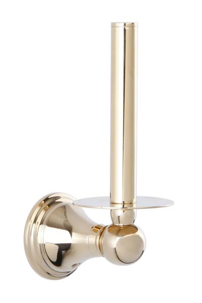 Line Bathroom Olivia Tuvalet Kağıtlık,Yedek Altın