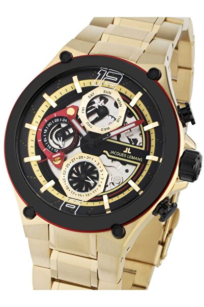 Jacques Lemans Ceas bărbătesc Jacques Lemans 1-2150H, Quartz, 43mm, 10ATM