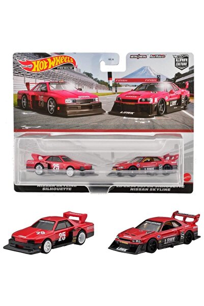 HOT WHEELS 2 li Premıum Nissan Skyline Silhouette / LB-ER34 Süper Silhouette ...