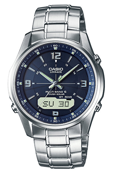 Casio Ceas bărbătesc LCW-M100DSE-2AER, cuarț, 40mm, 5ATM