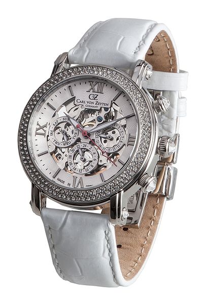 Carl Von Zeyten CVZ0062WHS Kniebis Automatic 40mm 5ATM