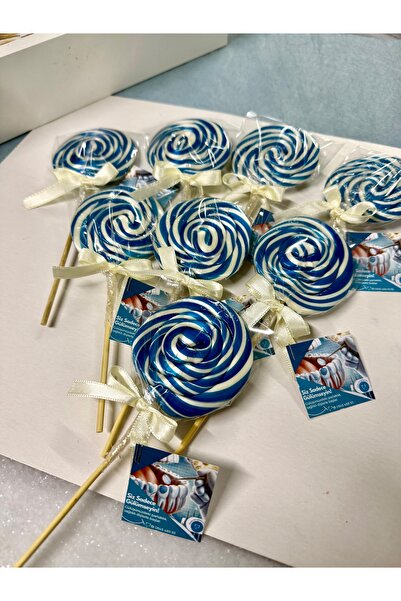 Tadiyus Yuvarlak Şeker ( 5 Adet ) Babyshower/ Açılış/ Kutlama/ Doğum Günü/ Sevgililer Günü