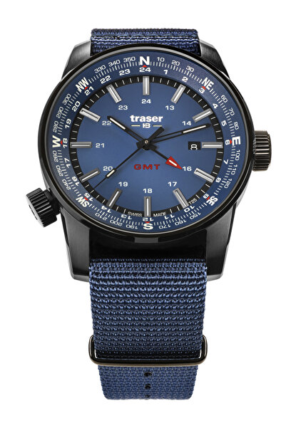 Traser H3 Ανδρικό ρολόι Traser H3 109034, Quartz, 46mm, 10ATM