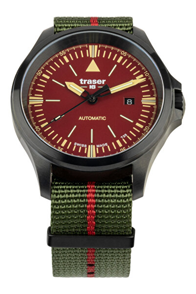 Traser H3 Ανδρικό Ρολόι Traser 110757, Αυτόματο, 45mm, 10ATM