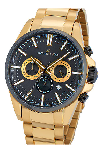 Jacques Lemans Ceas bărbătesc Jacques Lemans 1-2119H, cuarț, 44 mm, 10ATM