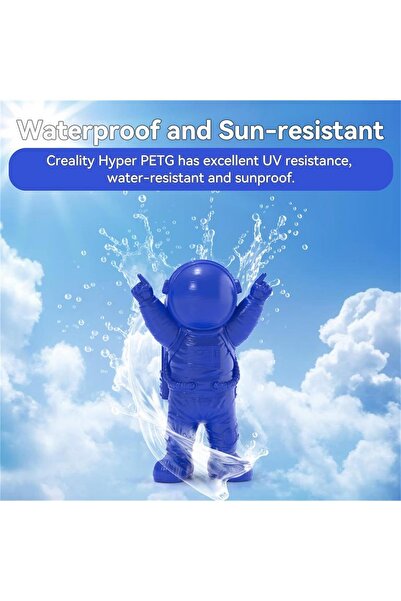 Creality Hyper Petg Mavi Filament 1.75mm 1Kg