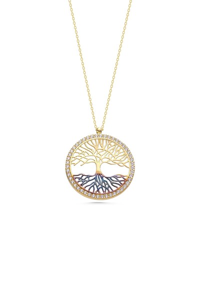 Sefa Gold 14 Ayar Altın Hayat Ağacı Kolye