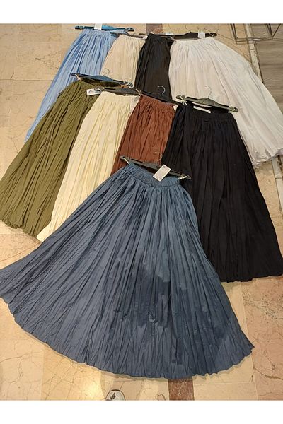 La MatildaLingerie Cruş (Kraş) Skirt Premium Quality Will Not Show!!! Long Elastic Skirt