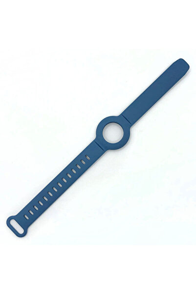 bbtech AirTag ile Uyumlu Esnek Silikon Bileklik/Kordon Çocuklar için Uygun