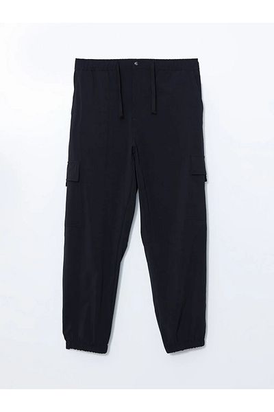 LC Waikiki Navy Blue Standard Fit Men's Cargo Pants