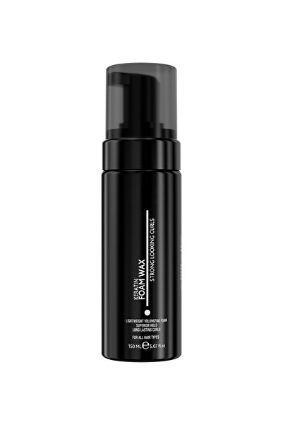 homenter Saç Şekillendirici Keratin Foam Wax | Köpük Wax | Bukle Belirginleştirici | Dolgun Görünüm 150ml