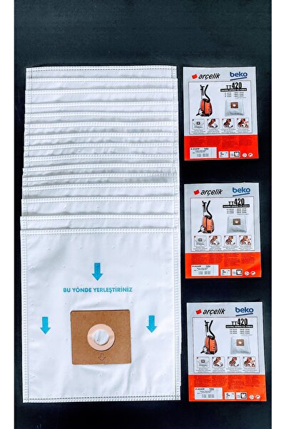 Arçelik Beko Orijinal TT/420, S/4210, S/4240, S/4250Elektrikli Süpürge Toz To...