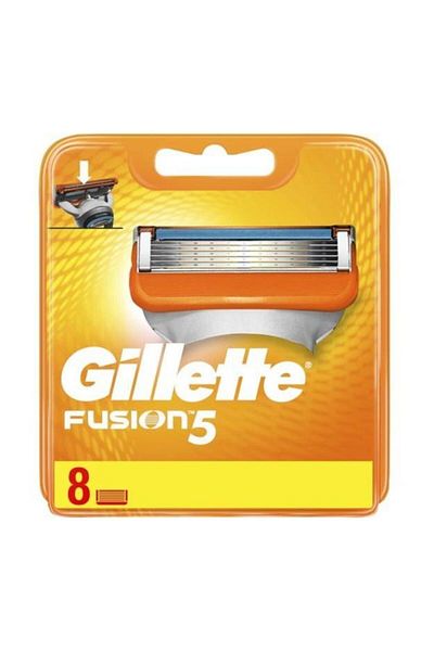 Gillette Fusion Spare Shaving Blade 8 Pieces
