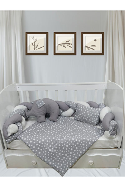 Bebek uyku seti 60x120 3 örgülü 5 parça