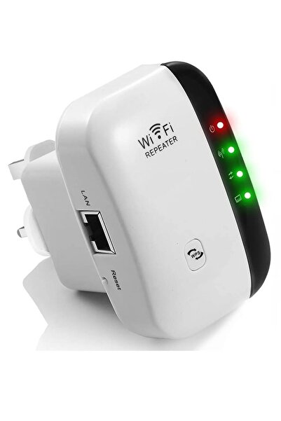 PREPARE Menzil Genişletici 300 Mbps Wireless-N WiFi Repeater Sinyal Güçlendirici Ev Ofis İş Yeri İçin