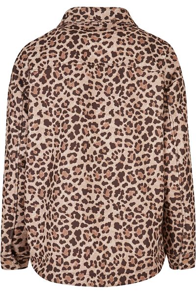 Urban Classics Damen Ladies Aop Overshirt