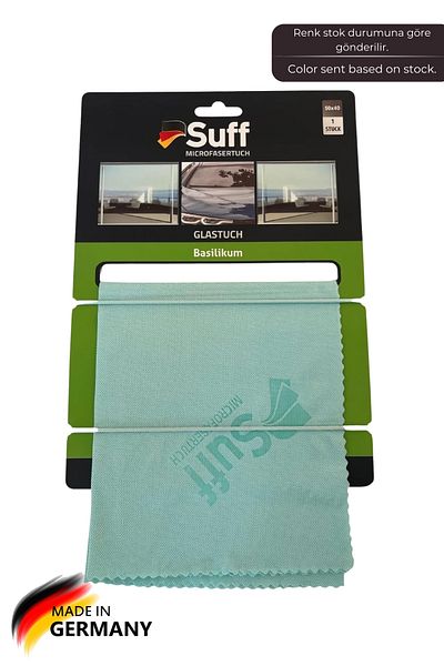 Suff Reyhan Basilicum Microfiber Glass Cloth 50 X 40 Cm, 1 Piece