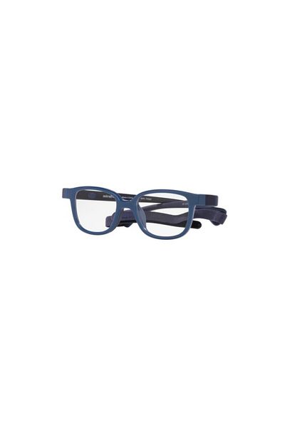 MIRAFLEX Unisex Square Eyeglasses- Mf 4005 - Lense Size:42mm - Blue & Dark Blue