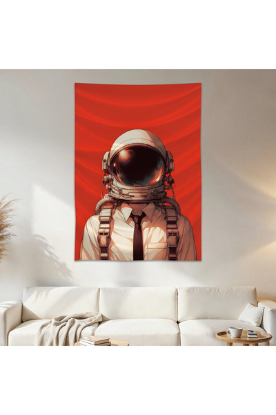 Geek Cultcha Astronaut in Shirt Wall Cloth Wall Tapestry First Quality Satin ...