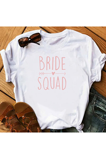 Frisson Ψηφιακό μπλουζάκι Bride Squad Plus Size