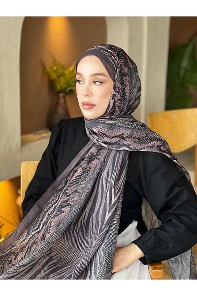 Modakaşmir Sequin Pattern Lina Shawl