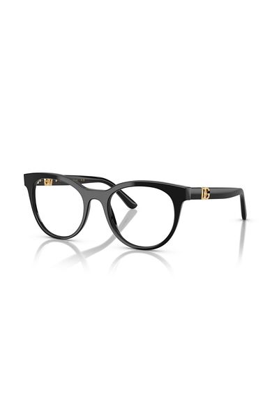 Dolce&Gabbana Dolce & Gabbana Woman Phantos Eyeglasses- Dg 3399 - Lense Size:50mm - Black