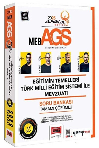 Yargı Yayınları Yargı 2025 Meb-ags Eğitimin Temelleri Ve Türk Milli Eğitim Si...