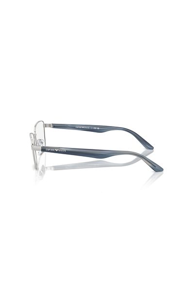 Emporio Armani Woman Irregular Eyeglasses- Ea 1156 - Lense Size:52mm - Shiny Silver