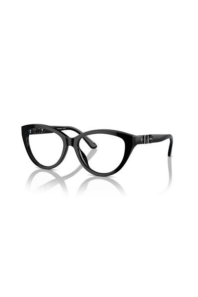 Michael Kors Woman Cat Eye Eyeglasses- Mk 4120u - Lense Size:53mm - Black