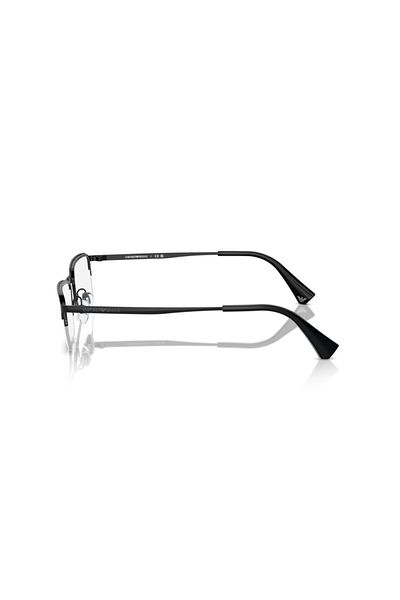 Emporio Armani Man Rectangle Eyeglasses- Ea 1044td - Lense Size:55mm - Shiny Black
