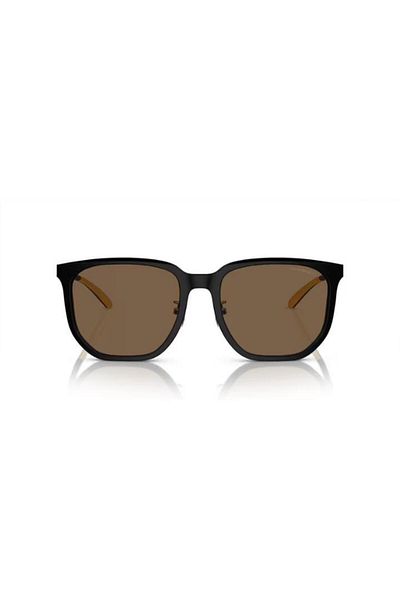 Emporio Armani Man Square Sunglasses- Ea 4215d - Lense Size:56mm - Matte Black