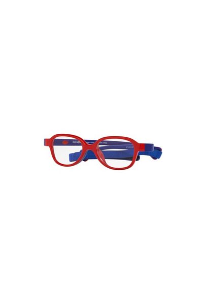 MIRAFLEX Unisex Butterfly Eyeglasses- Mf 4006 - Lense Size:42mm - Red & Blue