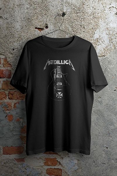 Guillermo Black Metallica Guitar - Unisex Design