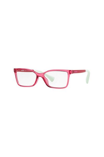 MIRAFLEX Woman Rectangle Eyeglasses- Mf 4011 - Lense Size:49mm - Translucent Light Red