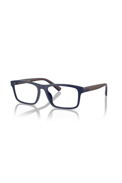 Polo Ralph Lauren Man Rectangular Eyeglasses- Ph 2274u - Lense Size:54mm - Shiny Navy Blue