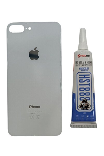 indirimplus iPhone 8 Plus Arka Kapak Pil Kapağı + Yapıştırıcı  BEYAZ RENK İLANI