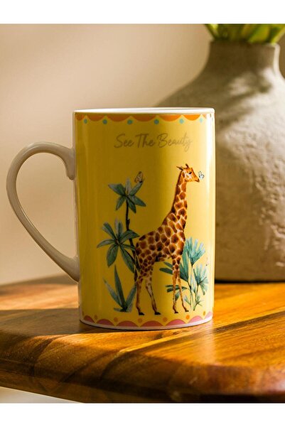 LC Waikiki LCW HOME Baskılı Porselen Kupa 310 Ml