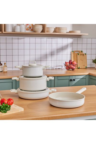 Karaca Ceramica Valenti 7-Teiliges Kochgeschirr-Set