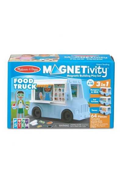 Melissa & Doug Σετ μαγνητικού φορτηγού τροφίμων dejoaca - Melissa & Doug