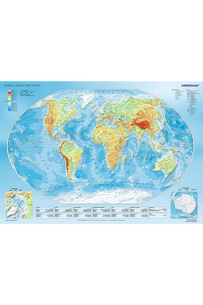 Trefl Puzzle 1000 Harta Fizica A Lumii